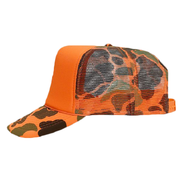 OTTO Neon Camouflage Polyester Foam Front Five Panel High Crown
