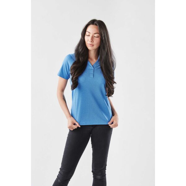 WOMEN'S MISTRAL HEATHERED POLO Thumbnail