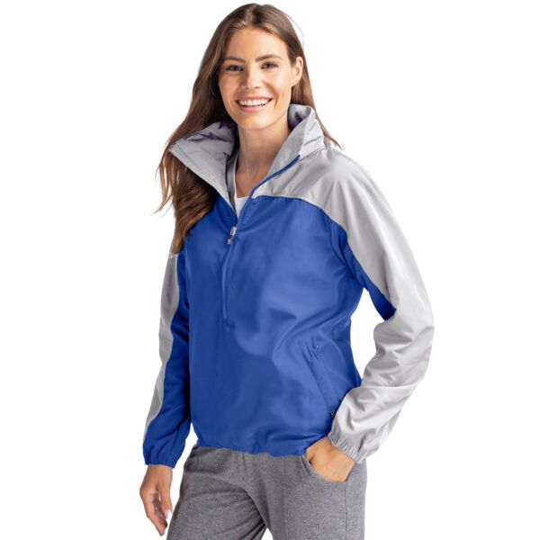Cutter & Buck Charter Eco Recycled Womens Anorak Jacket Thumbnail