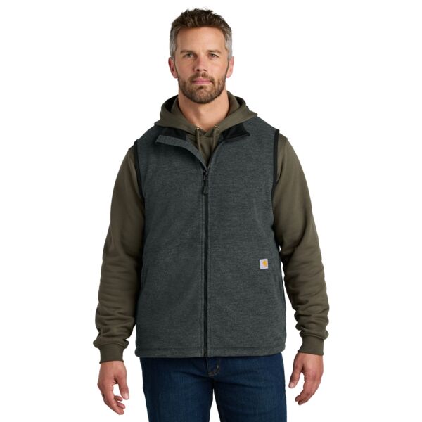 Textured Fleece Vest Thumbnail