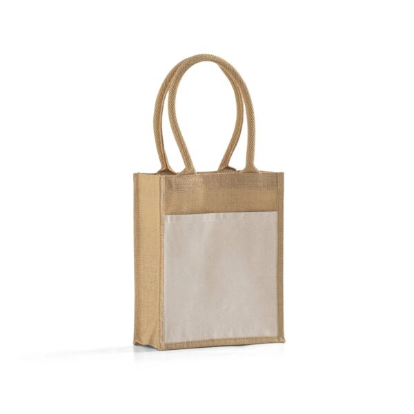 Small Easy-Print Jute Bag Thumbnail