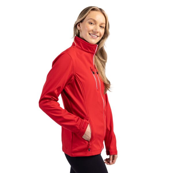 Clique Telemark Eco Stretch Softshell Full Zip Womens Jacket Thumbnail