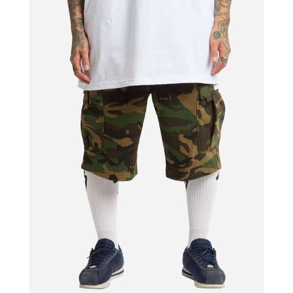 Unisex Fleece Cargo Shorts Thumbnail