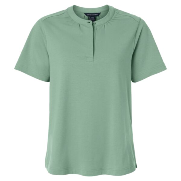 Women's Seaton Pebble Textured Polo Thumbnail