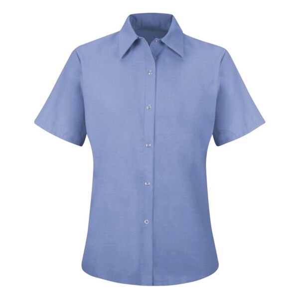 Women's Short Sleeve Specialized Pocketless Work Shirt Thumbnail