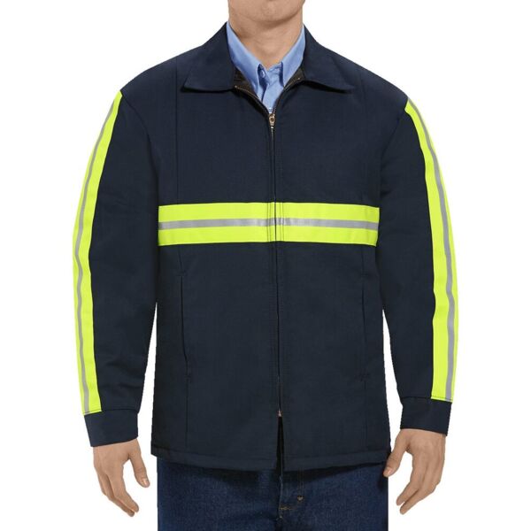 Men's Tall Enhanced Visibility Perma-Lined Panel Jacket Thumbnail