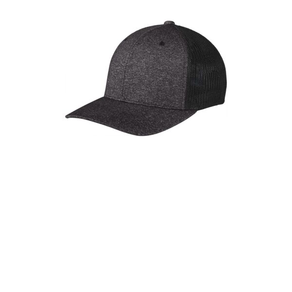 Flexfit ® Melange Mesh Back Trucker Cap Thumbnail