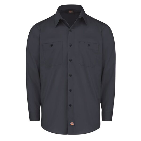 Men's Tall Industrial Worktech Ventilated Long Sleeve Work Shirt Thumbnail