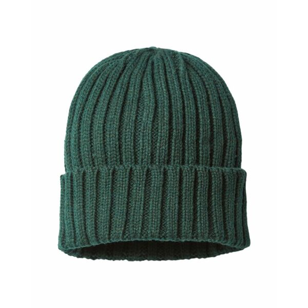 Sustainable Cable Knit Cuffed Beanie Thumbnail