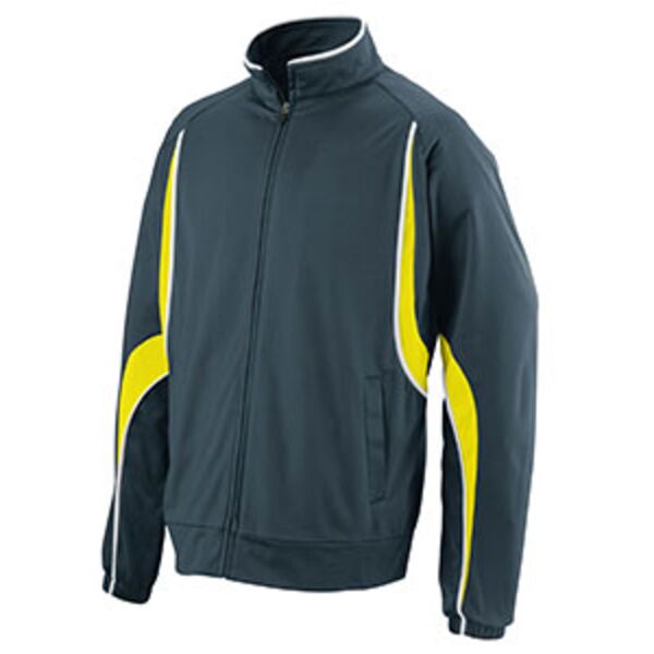 Youth Polyester Brushed Tricot Jacket Thumbnail