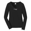 Ladies Long Sleeve Fan Favorite V Neck Tee Thumbnail