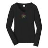 Ladies Long Sleeve Fan Favorite V Neck Tee Thumbnail