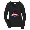 Ladies Long Sleeve Fan Favorite V Neck Tee Thumbnail